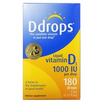 디드랍스 액상 비타민 D3 1000 IU 29.57 ml