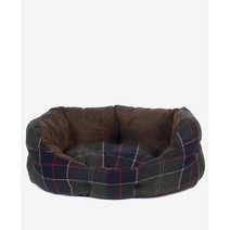 바버 럭셔리 강아지 침대 타탄 Barbour 24in Luxury Dog Bed