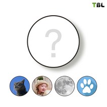 TBL 스마트톡 (그립홀더) 주문제작 에폭시 UV 전사, 1개, ST_커스텀 | 블랙 | 에폭시