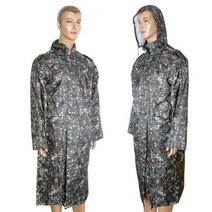 DBOMartㅣ디지털 우의 일체형 군용우의 디지털우의 비옷 일체형우의 우비|_ac락be베!!a쟈