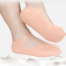 발 뒤꿈치 각질 관리 물세척 실리콘 촉촉 보습 양말