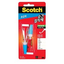 3M 스카치 순간접착제 젤 2g 2개입 AD122-2