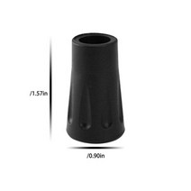 트레킹 폴 팁 휴대용 분리형 전문 등산 교체 워킹 스틱 캡 엔드 액세서리, as show