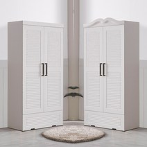 대도갤러리 아이리스 루바 or 공주 루바 원서랍장 옷장, 화이트