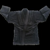 주짓수 도복 탑 브라질 전용 재킷 흰색 벨트 포함, Black+M3