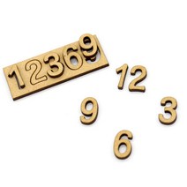 시계숫자 12369 2cm D-02-015