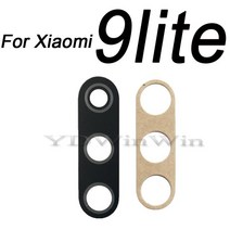 아이폰 렌즈 스마트폰 Redmi Note 8 9 Pro 8T 9S 10s 후면 렌즈 수리 부품에 접착제와 대/몫 원래 카메라, 05 For Mi 9 lite