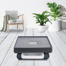 화분월드 인테리어 정사각 이동식 화분받침대 모던베이직, 뷰티그레이