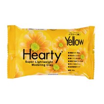 파디코 점토, 경량점토 하티 컬러 클레이 옐로우 50g, 1개