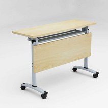접이식회의테이블 강의테이블 사무실 강의실 절탁자, 1200mm x 500mm x 750mm