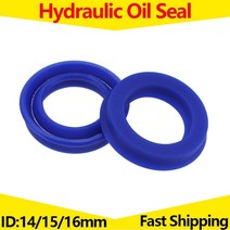 고무오링 UN / U Y 형 링 폴리 우레탄 PU 유압 오일 씰 실린더 피스톤 씰링 가스켓 ID 14 15 16 MM 5 개, 18X30X8 (5Pcs)