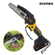 충전 미니 체인톱 한손 충전식전기톱 마끼다 배터리호환 다이와, DCS-150M(본체+배터리1개+충전기+외7종)