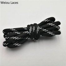 슈레이스 우동끈 운동화끈 크림끈 스니커즈 30개 묶음 weiou 라운드 끈 스포츠 블랙 화이트 레드 신발 끈 clunky 운동화 공장 판매를위한 폴리 에스테르 신발 끈 부츠 끈