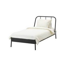 이케아 KOPARDAL 침대 프레임 + 독립포켓매트리스, 그레이