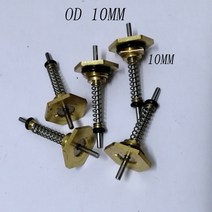 가스히터 난로 파츠 수리 2PCS OD 10mm LPG 온수기 벨브 10*41.5 * 2mm를위한 고품질 새로운 가스 보일러, 한개옵션0