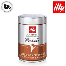 illy 일리 클라시코 인텐소 디카페인 원두 250g, 브라질(원두)