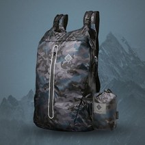 정말가벼운 등산백팩 대용량수납 배낭 도난방지 초경량, 그레이