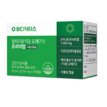 바디닥터스 알티지 오메가3 프리미엄 영양제, 60정, 1개