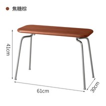 인테리어 식탁 의자 엔틱 원목 디자인 아울렛 가정용, 01.브라운61.30.41cm
