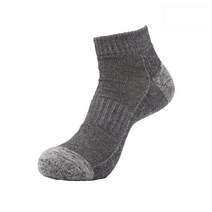 dasama 아웃도어 라이트 미니 울양말3족세트, 다크그레이