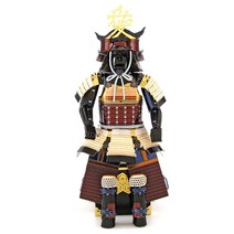 [알꿀밤-메탈퍼즐-ETC] 무사 갑옷-브라운 골드, 1팩, 컬러