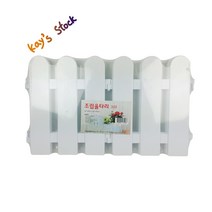 플라스틱 울타리 300 조립식 울타리 텃밭 울타리 실내 실외 쉬운 조립 울타리 펜스 케이스스탁