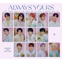 세븐틴 일본 베스트 앨범 ALWAYS YOURS 초회 4종 포토북 포카 메가자켓 특전, A