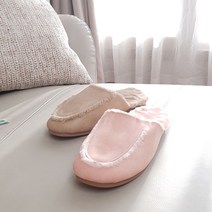 위하우스 심플 방한 슬리퍼 쿠션 거실화 사무실화 털신 실내화