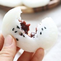 소울푸드 잔기지떡 앙금기정떡/고구마앙금 혼합 기정떡 술떡 2봉(50개입), 952g, 50개