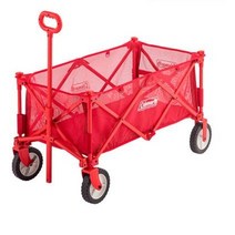 콜맨 아웃도어 캠핑웨건 레드 / 레드매쉬 l개