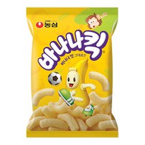 농심 바나나킥, 75g, 10개