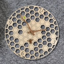 고급 벌집시계 독특한벽걸이시계 작업실꾸미기 유치원