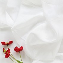 원단킹 초광폭 288cm]로디스 실크 다후다 무지-백아이보리(a3074)