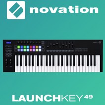 [사운드캣정품] NOVATION 노베이션 런치키 마크3 마스터 키보드 미디 컨트롤러 launchkey 49 mk3