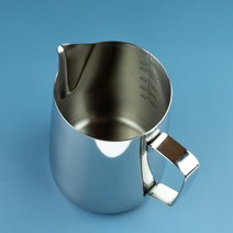 스팀피쳐 밀크저그 라떼아트 눈금형 350 600 1000 1500 ml 우유거품기, 1500ml, 1개