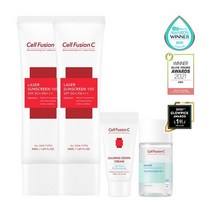 [경기점] 셀퓨전씨l 레이저 썬스크린 50ml+50ml +미니어처 2종, 6.없음