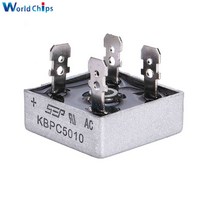 KBPC5010 50A 1000V 다이오드 브리지 정류기 KBPC 5010 전력 전자 부품 세트 1개