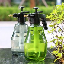 1.5L 화분 분무기 베란다 정원 원예 소독기 압축 안개 분사기 물뿌리개 스프레이, 그레이, 1개