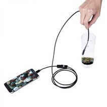 720P 8mm 렌즈 USB 안드로이드 카메라 1M 2M 5M 와이어 감지 카메라 Led 조명 방수 전화 PC, 02 1.5m, 05 5.5mm TypeC HardWire, 5.5mm TypeC HardWire