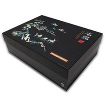 명절 정육 선물포장 보냉지함박스 자개3호, 블랙3호+보냉가방TX-G3