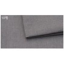 고급 린넨원단 린넨천 소파커버 베개커버 쿠션커버 포장지 린넨앞치마, 회색 얇은