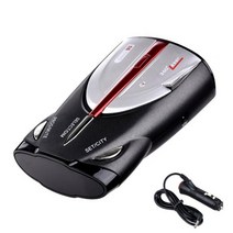 자동차 레이더 감지기 360 도 안티 레이더 감지 LED 디스플레이 흐름 음성 레이저 안티 레이더 감지기 러