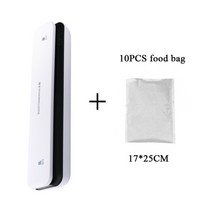 산업용진공포장기 진공기 실링기 업소용 포장기 xiaomi 전기 실러 포장 기계 10pcs 식품 보호기 가방 상업 식품 밀봉을 포함한 가정용 주방, 하얀, DKK