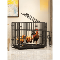 가정용 닭장 철망 닭사육장 그물망 양계망 케이지 관상, 핑크 패키지 3_S