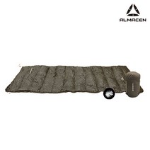 [알마센] 덕다운 800 침낭 [브라운], 1개