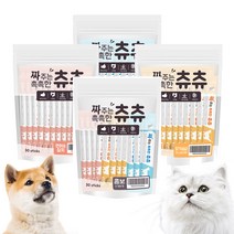 고양이간식 짜주는 국내산 츄르 촉촉한 츄츄 30P 3종, 02.닭가슴살30P