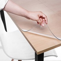 쾌청 가구전용 친환경 투명매트 2mm 3mm, 투명, 03_원형식탁/원형테이블 유리대용_3mm_직경 80