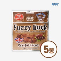 퍼지락 자일리톨 무설탕 캔디 카카오맛 40g 5개 세트구성, 단품