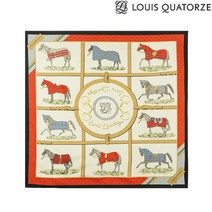 루이까또즈 [루이까또즈] 실크 쁘띠스카프 뉴키마로 오렌지 (SA-2WSM360OR)