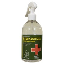 프루프루 핸드 세니타이저 겔 플러스 (스프레이타입-500ml)--에탄올70% 글리세린. 살균소독제, 3개, 500ml